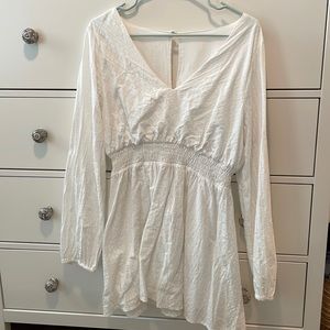 White Cupshe Mini Dress - L